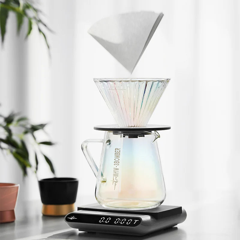 MHW-3BOMBER ELF GLASS COFFEE DRIPPER