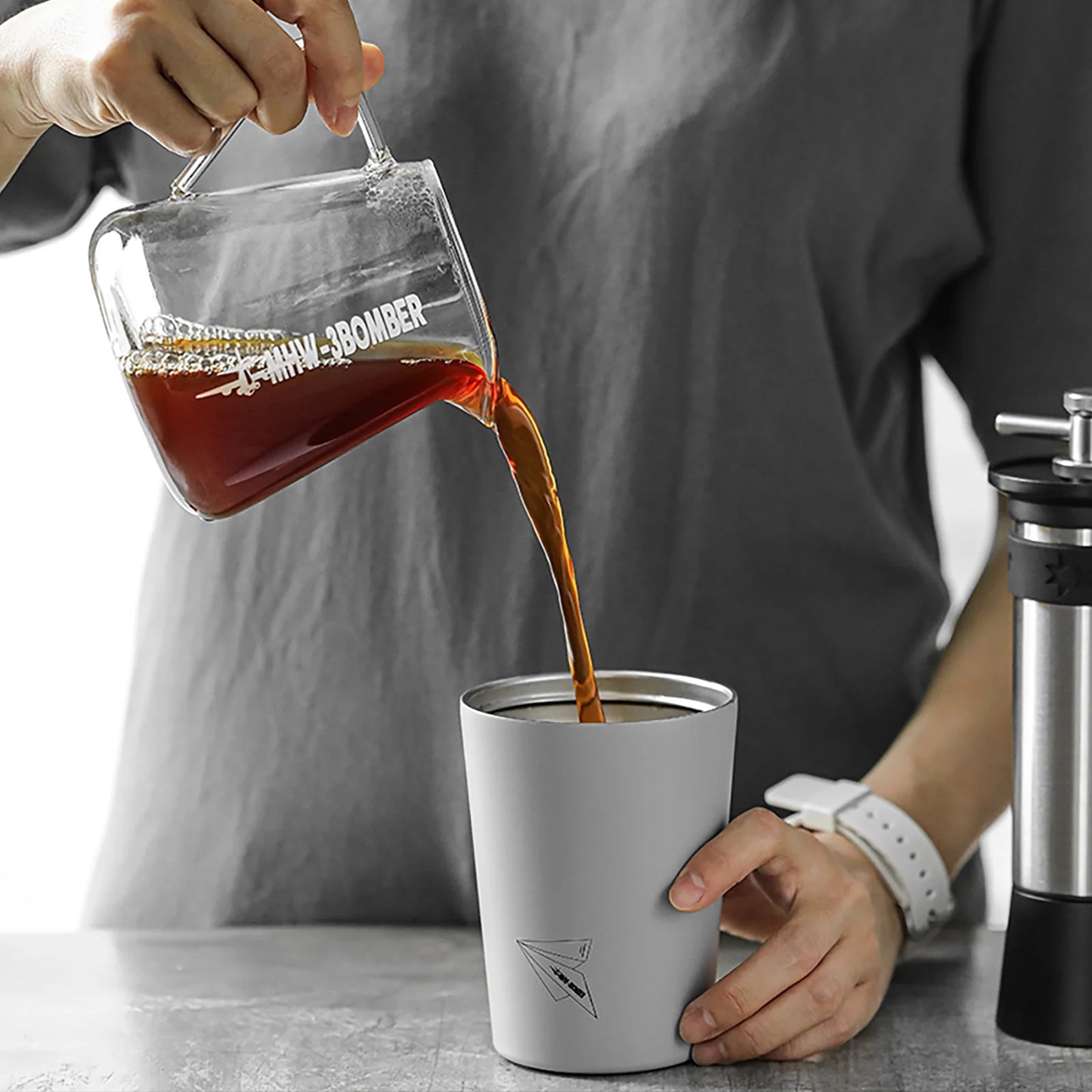 MHW-3BOMBER ELF COFFEE SERVER