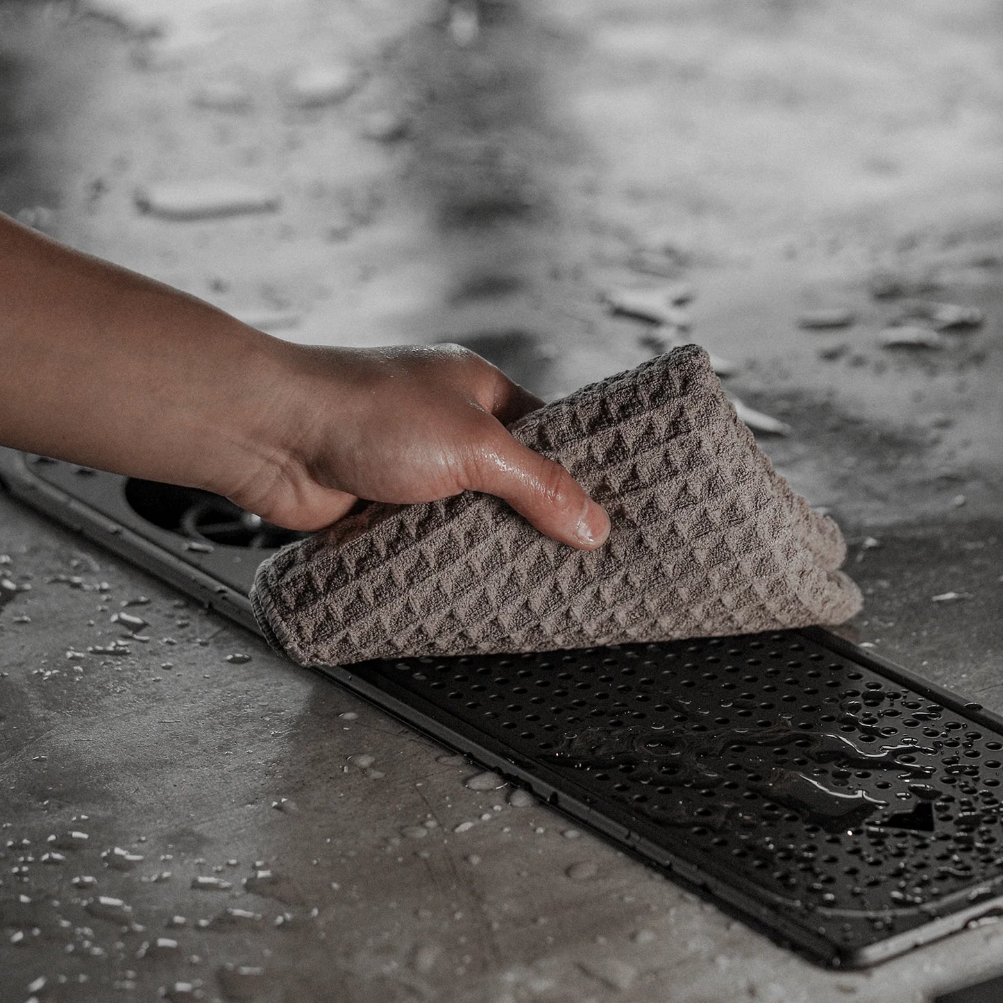 MHW-3BOMBER WAFFLE BAR TOWEL