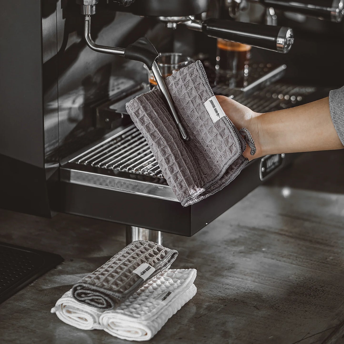 MHW-3BOMBER WAFFLE BAR TOWEL