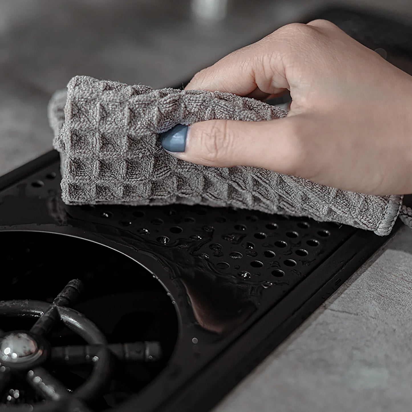 MHW-3BOMBER WAFFLE BAR TOWEL