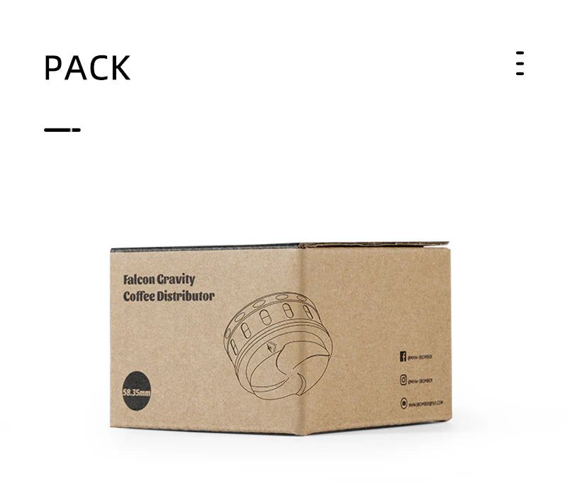 MHW-3BOMBER GRAVITY ADAPTIVE FALCON GRAVITY COFFEE DISTRIBUTOR