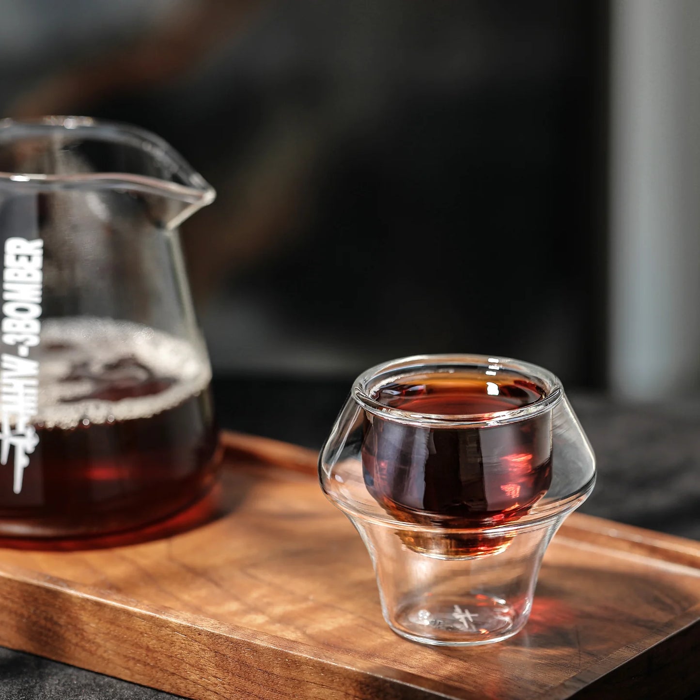 MHW-3BOMBER DOUBLE WALL GLASS NIGHTEN CUP